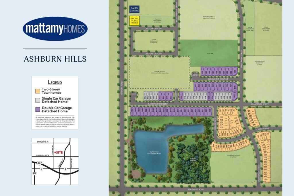 Ashburn Hills Site Plan
